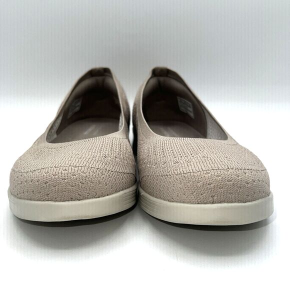 Skechers On the Go Slip-On Flats Shoes Dreamy Goga Mat Taupe 136251  Sz 10 - Picture 4 of 9